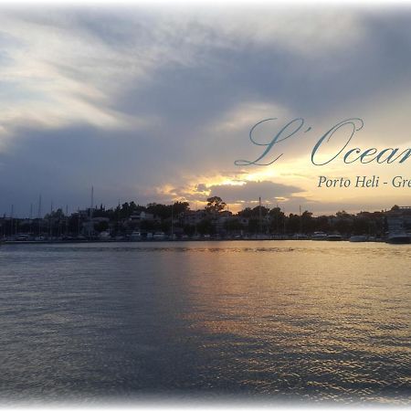 L΄Ocean Lägenhet Porto Heli Exteriör bild