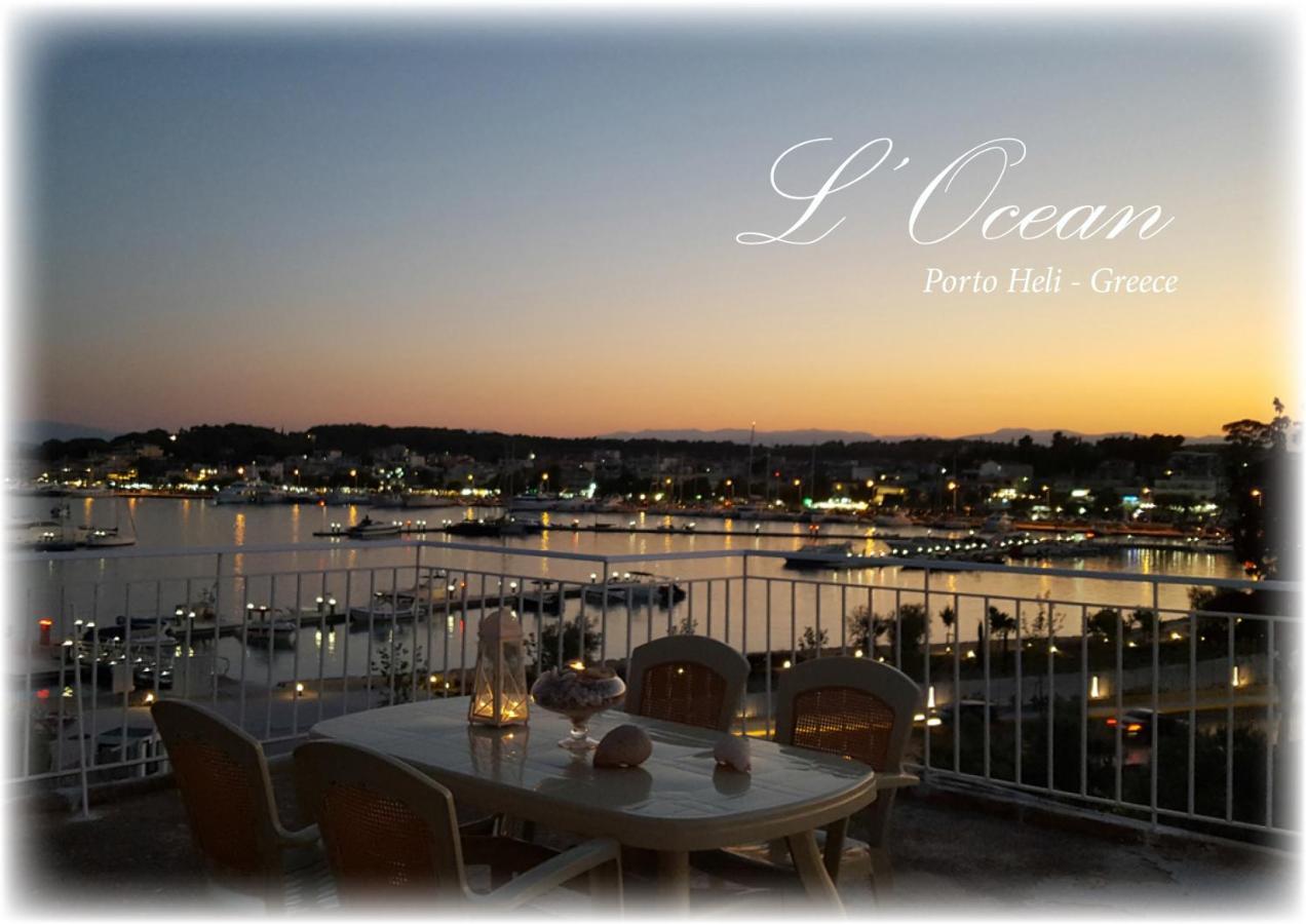 L΄Ocean Lägenhet Porto Heli Exteriör bild