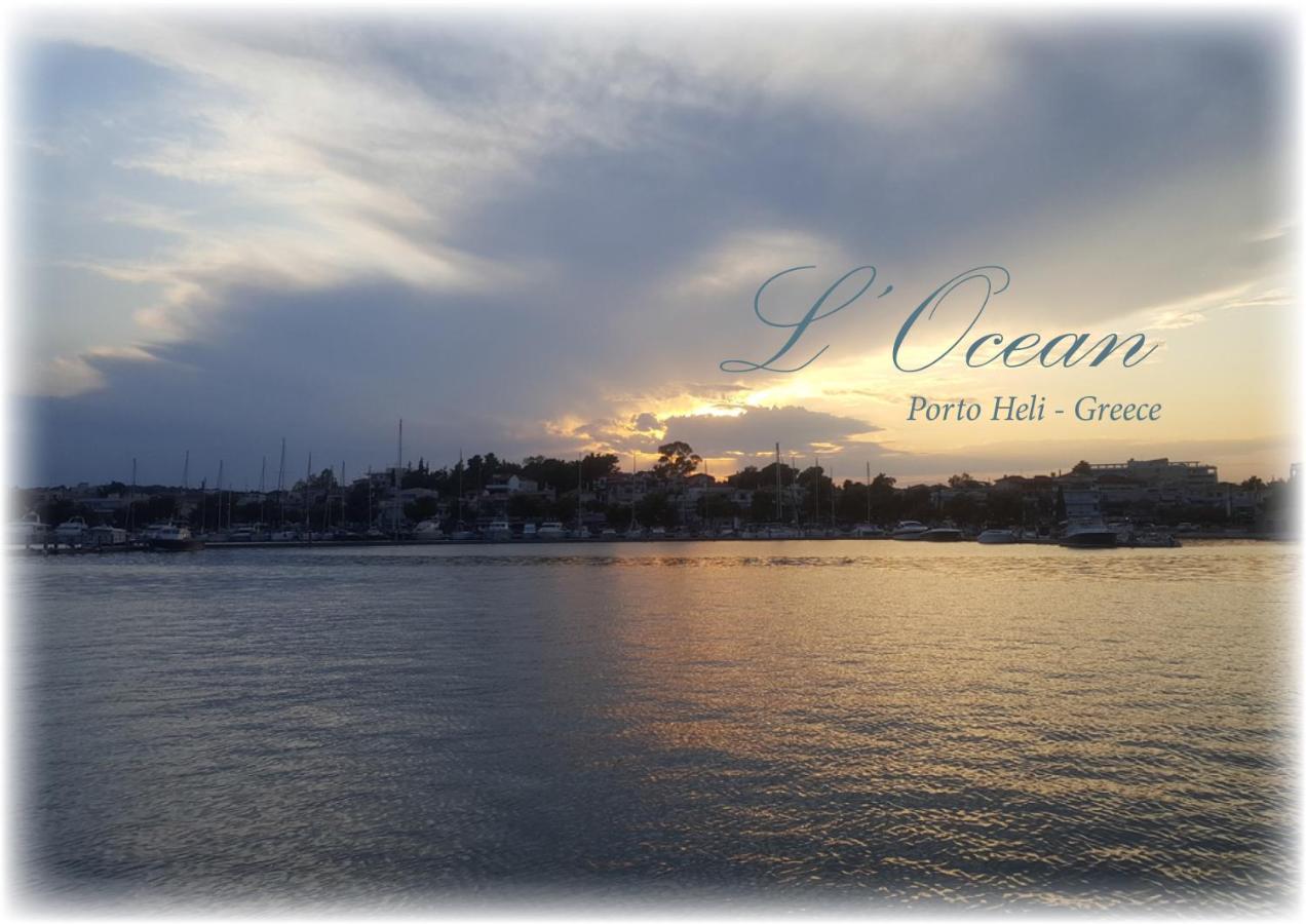 L΄Ocean Lägenhet Porto Heli Exteriör bild