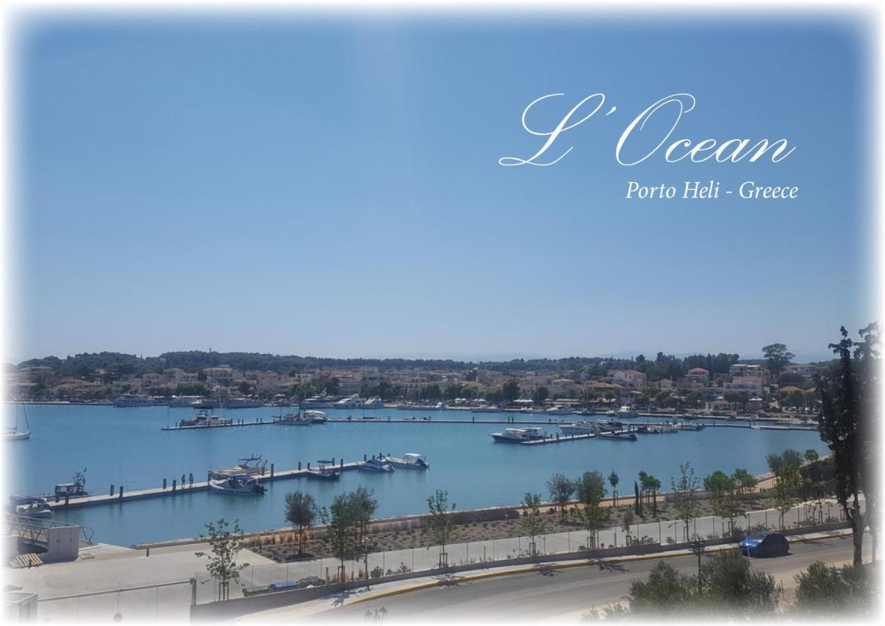 L΄Ocean Lägenhet Porto Heli Exteriör bild