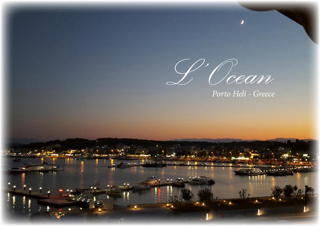 L΄Ocean Lägenhet Porto Heli Exteriör bild