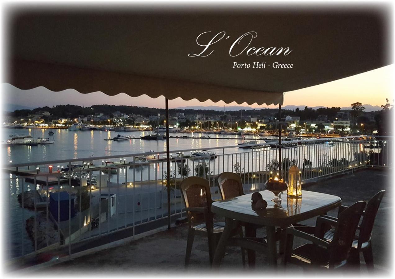 L΄Ocean Lägenhet Porto Heli Exteriör bild